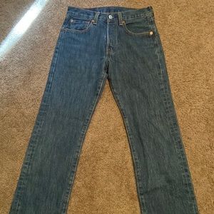Levis 501 straight leg jean